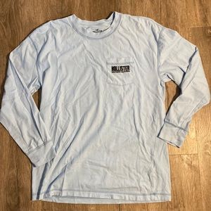 💜 FREE w/ PURCHASE 💜Mens Hollister California Oversized Fit Long Sleeve Top 🌊